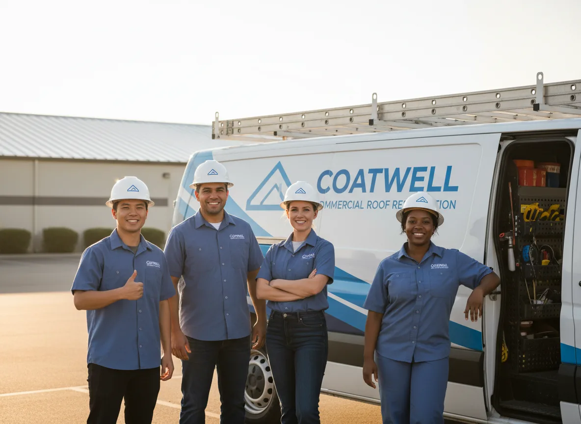 Commercial roof coating company in Wheaton, MO